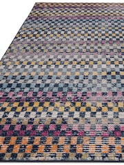Multi Muse Check Bright Rug - Image 3 of 6