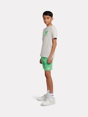 Grün - New Balance Kids Stacked Logo T-Shirt and Shorts Set - Bild 2 von 10
