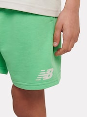 Grün - New Balance Kids Stacked Logo T-Shirt and Shorts Set - Bild 5 von 10