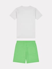 Grün - New Balance Kids Stacked Logo T-Shirt and Shorts Set - Bild 7 von 10