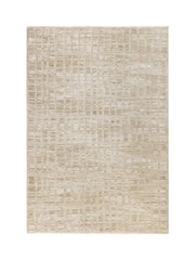 Asiatic Rugs Beige Laurent Grid Rug - Image 2 of 6