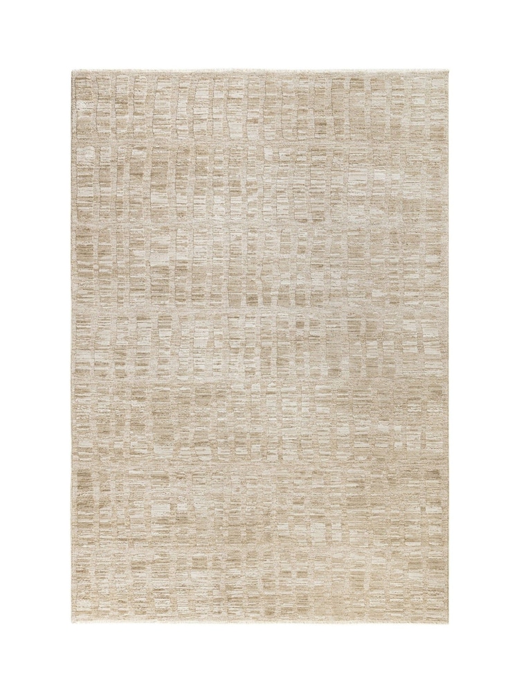 Asiatic Rugs Beige Laurent Grid Rug - Image 2 of 6