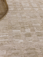 Asiatic Rugs Beige Laurent Grid Rug - Image 3 of 6