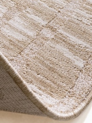 Asiatic Rugs Beige Laurent Grid Rug - Image 5 of 6