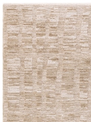 Asiatic Rugs Beige Laurent Grid Rug - Image 6 of 6