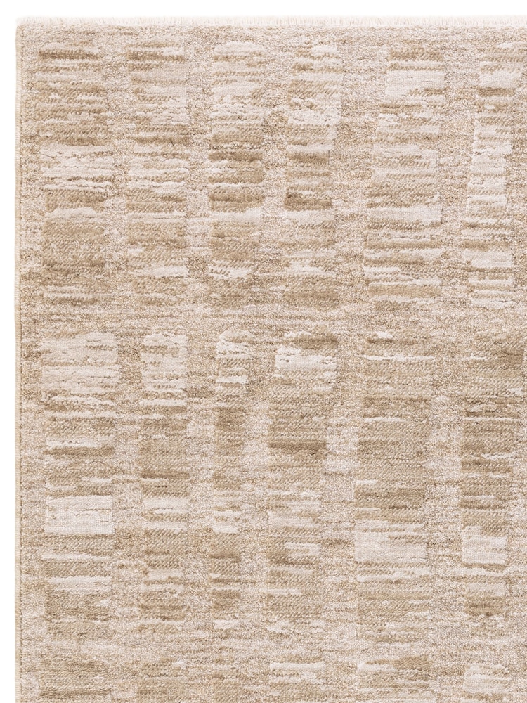 Asiatic Rugs Beige Laurent Grid Rug - Image 6 of 6