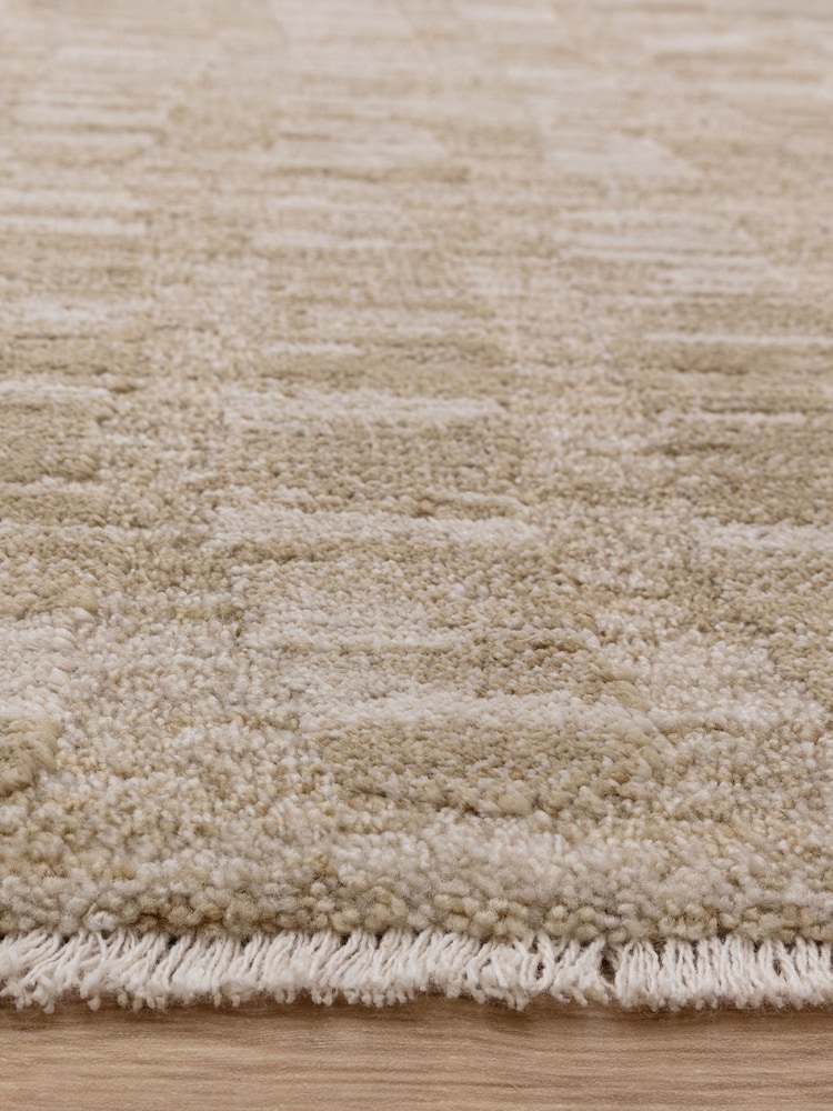 Asiatic Rugs Beige Laurent Grid Rug - Image 7 of 7