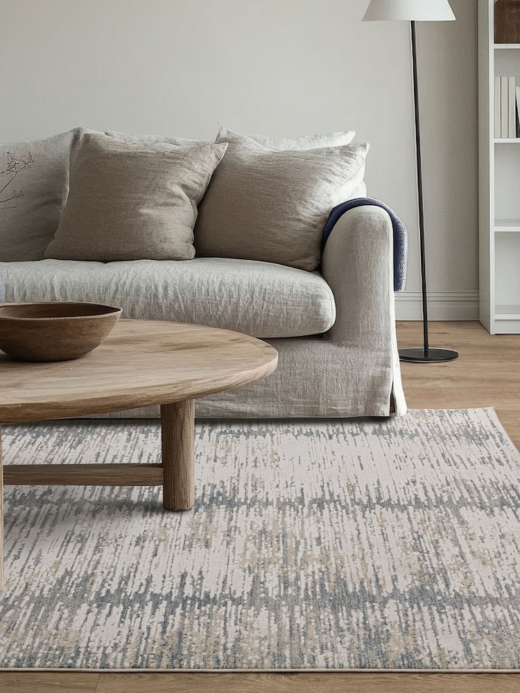 Asiatic Rugs Blue Anders Distress Rug - Image 1 of 5