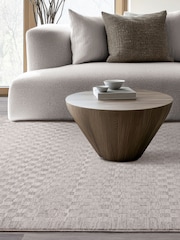 Grey Laurent Check Rug - Image 1 of 6