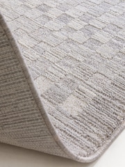 Grey Laurent Check Rug - Image 5 of 6
