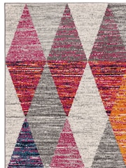 Asiatic Rugs Pink Muse Harlequin Rug - Image 7 of 7
