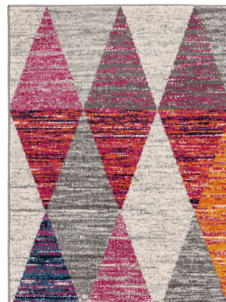 Asiatic Rugs Pink Muse Harlequin Rug - Image 7 of 7
