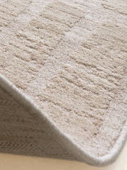 Asiatic Rugs Cream Laurent Grid Rug - Image 5 of 6