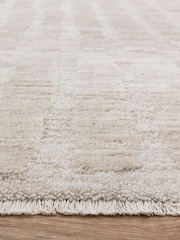 Asiatic Rugs Cream Laurent Grid Rug - Image 7 of 7