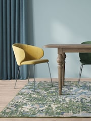 Green Colores Cloud Abstract Rug - Image 1 of 7