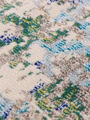 Green Colores Cloud Abstract Rug - Image 4 of 7