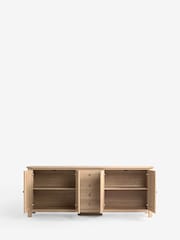 Natural Malvern Oak Effect Extra Large Sideboard - Image 7 of 10