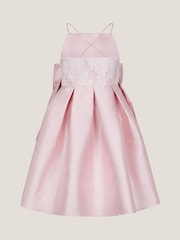 Monsoon Juniper Satin Lace Bow Bridesmaid Dress - Imagen 2 de 3