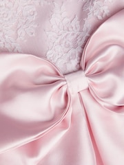 Monsoon Juniper Satin Lace Bow Bridesmaid Dress - Imagen 3 de 3