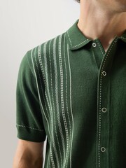 Percival Green Accolades Knitted Shirt - Image 6 of 9