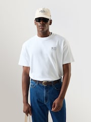 Percival White Ex Libris Oversized T-Shirt - Image 1 of 7