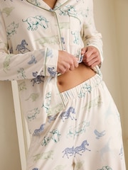 Chelsea Peers Racing Animal Print Short Pyjamas Set - Imagen 3 de 5