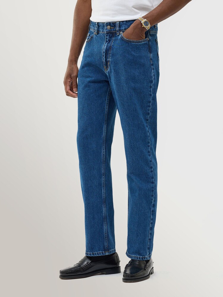 Percival Blue Straight Leg Denim Jeans - Image 7 of 7