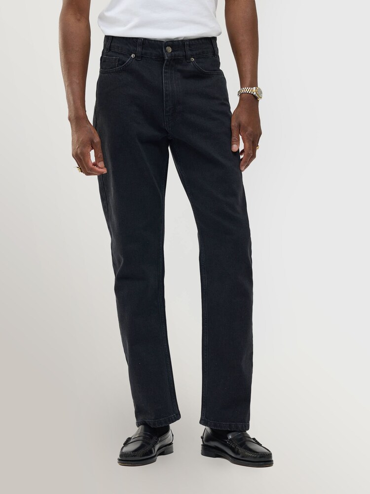 Percival Black Straight Leg Denim Jeans - Image 1 of 7
