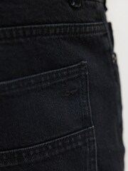 Percival Black Straight Leg Denim Jeans - Image 7 of 7