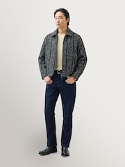 Percival Black Ingelo Zip Wool Boxy Jacket - Image 4 of 10