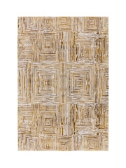 Gold Kuza Portrait Lustre Rug - Image 2 of 6