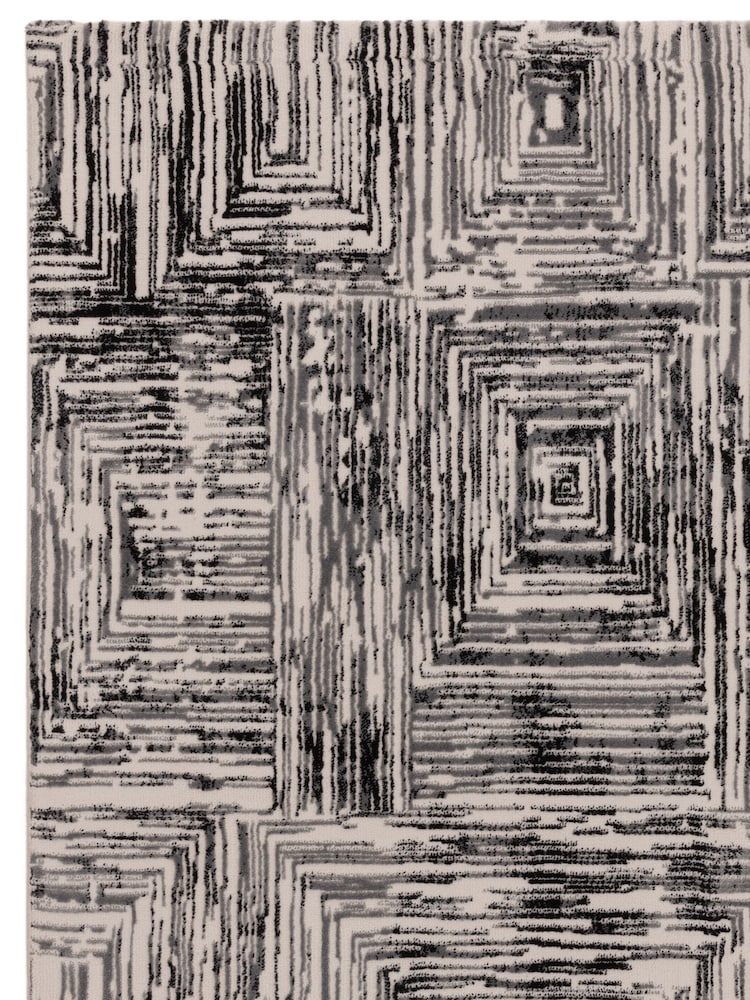 Asiatic Rugs Grey Kuza Portrait Lustre Rug - Image 6 of 6