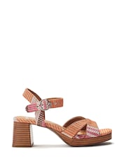 Moda in Pelle Grechian Cross-Over Comfort Platform Sandals - Image 1 of 4