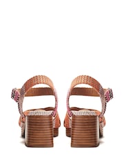 Moda in Pelle Grechian Cross-Over Comfort Platform Sandals - Image 3 of 4