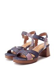 Moda in Pelle Grechian Cross-Over Comfort Platform Sandals - Image 2 of 4