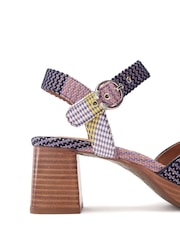 Moda in Pelle Grechian Cross-Over Comfort Platform Sandals - Image 4 of 4
