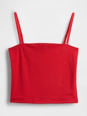 Gap Red CloseKnit Cropped Tube Top - Image 4 of 4
