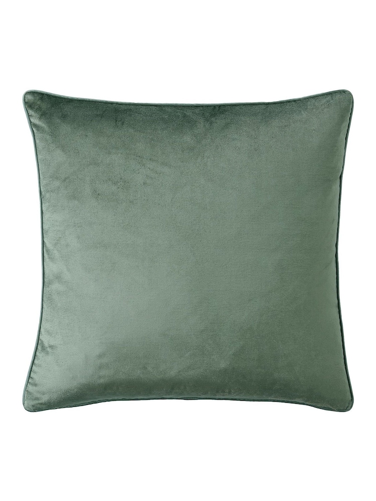 Laura Ashley Ivy Green Nigella Cushion - Image 4 of 4