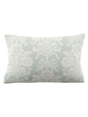 Laura Ashley Duckegg Green Tatton 200 Thread Count Duvet Cover and Pillowcase Set - Image 6 of 7