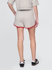 Gap Grey VintageSoft Logo Dolphin Sweat Shorts - Image 2 of 5