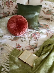 Laura Ashley MultiSage Attleton 220 Thread Count Duvet Cover and Pillowcase set - Image 4 of 9