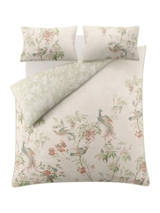 Laura Ashley MultiSage Attleton 220 Thread Count Duvet Cover and Pillowcase set - Image 5 of 9