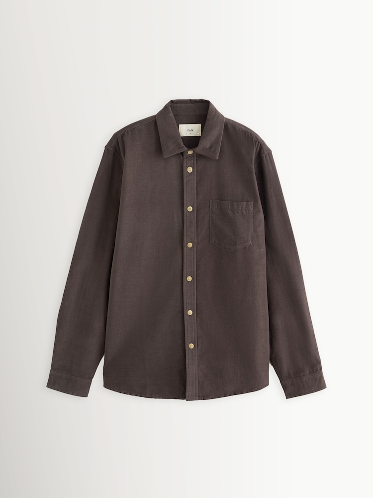 Folk Black Direction Babycord Shirt - Image 1 of 1