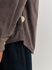 Folk Black Direction Babycord Shirt - Image 6 of 7