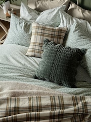 Laura Ashley Sage Sweet Alyssum Duvet Cover and Pillowcase Set - Image 3 of 6