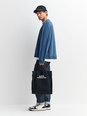 Folk Blue Prism Sweatshirt - Image 4 of 5