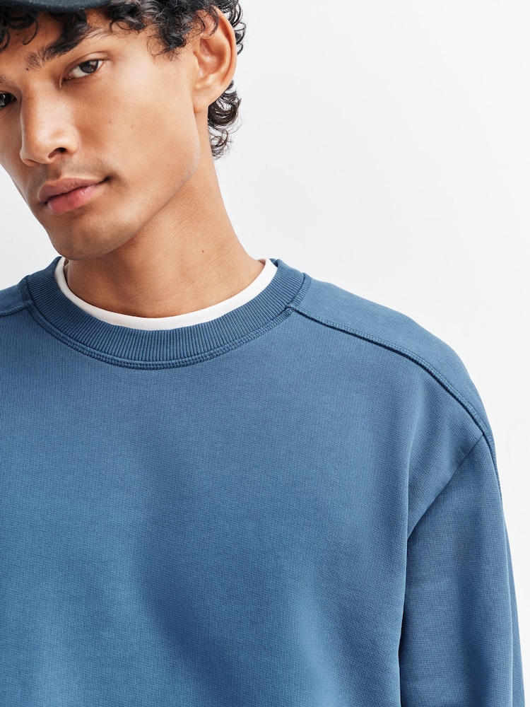 Folk Blue Prism Sweatshirt - Image 5 of 5