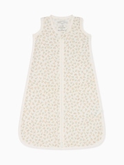 MORI Floral 100% Cotton Muslin 0.5 TOG Front Opening Sleeping Bag - Image 1 of 3