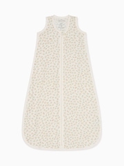 MORI Floral 100% Cotton Muslin 0.5 TOG Front Opening Sleeping Bag - Image 2 of 3