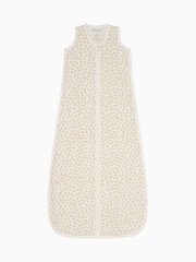 MORI Floral 100% Cotton Muslin 0.5 TOG Front Opening Sleeping Bag - Image 3 of 3